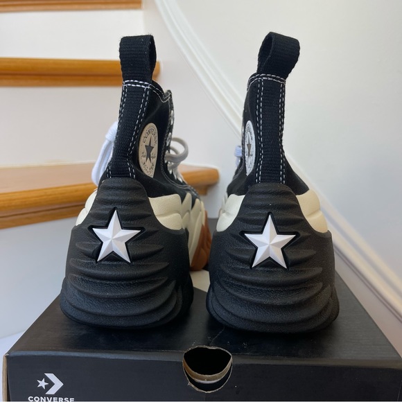 NWT Converse Run Star Motion CX Platform in black / white high top Chuck Taylor - Picture 8 of 10